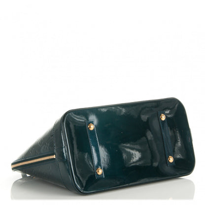 Louis Vuitton Vernis Alma GM Blue Nuit 4 of 7