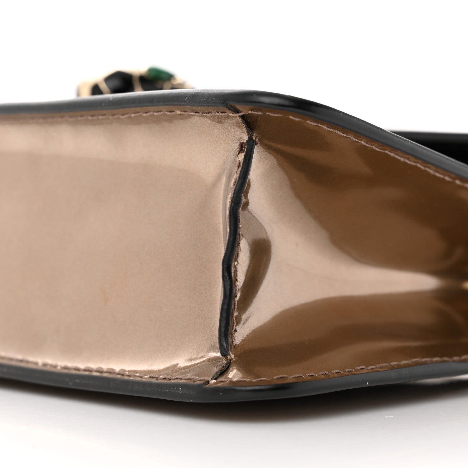 Bulgari Metallic Calfskin Serpenti Forever Crossbody Bag Bronze 9 of 11