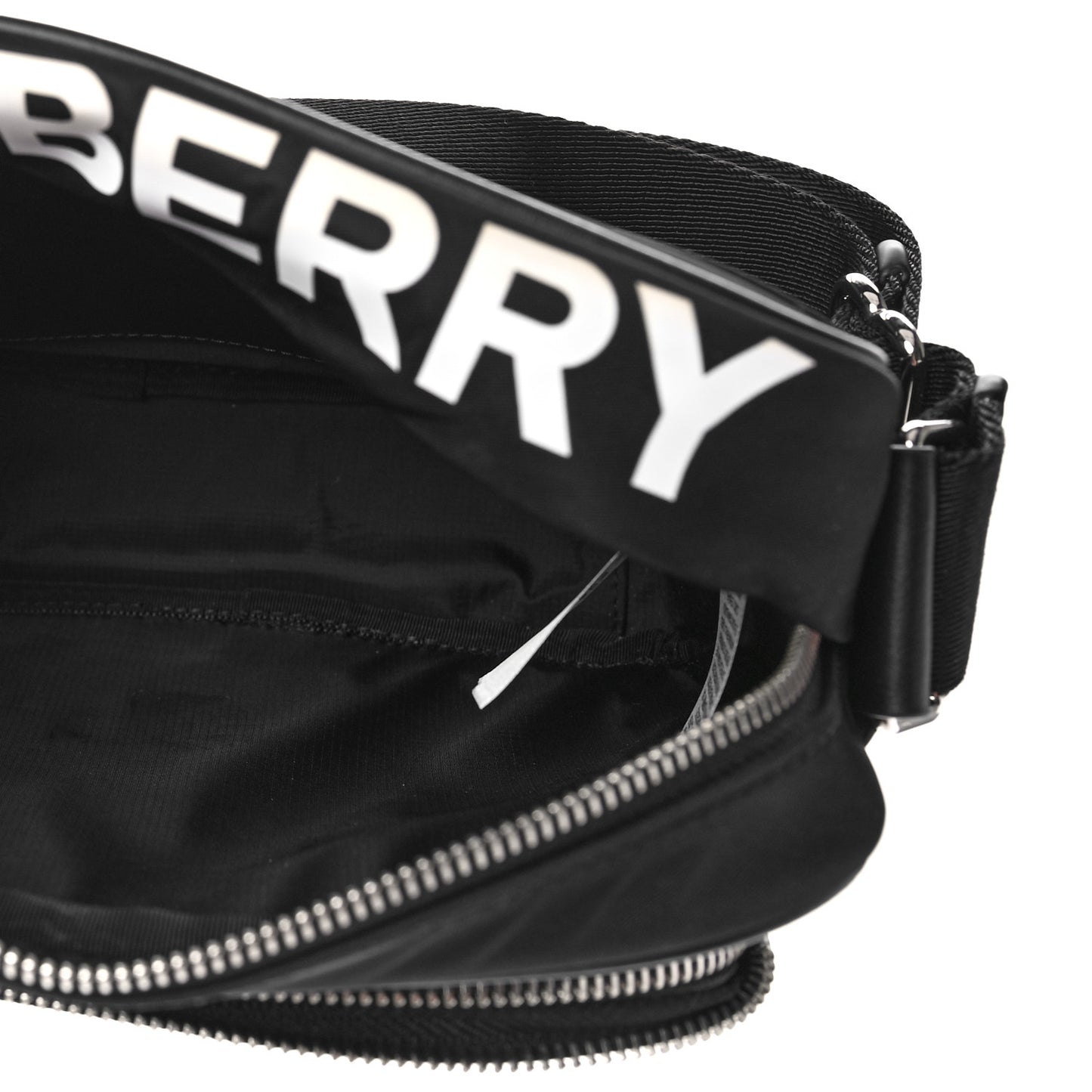 Nylon Paddy Crossbody Bag Black