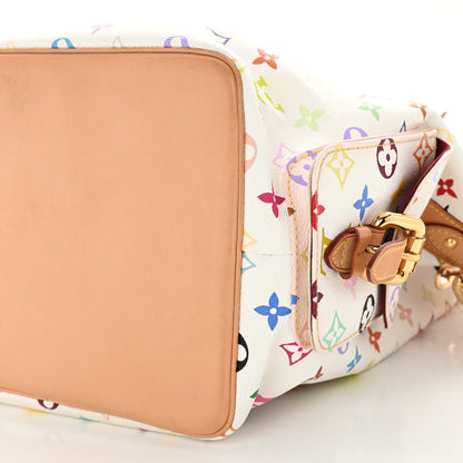 Louis Vuitton LOUIS VUITTON Monogram Multicolor Petit Noe White 8 of 9
