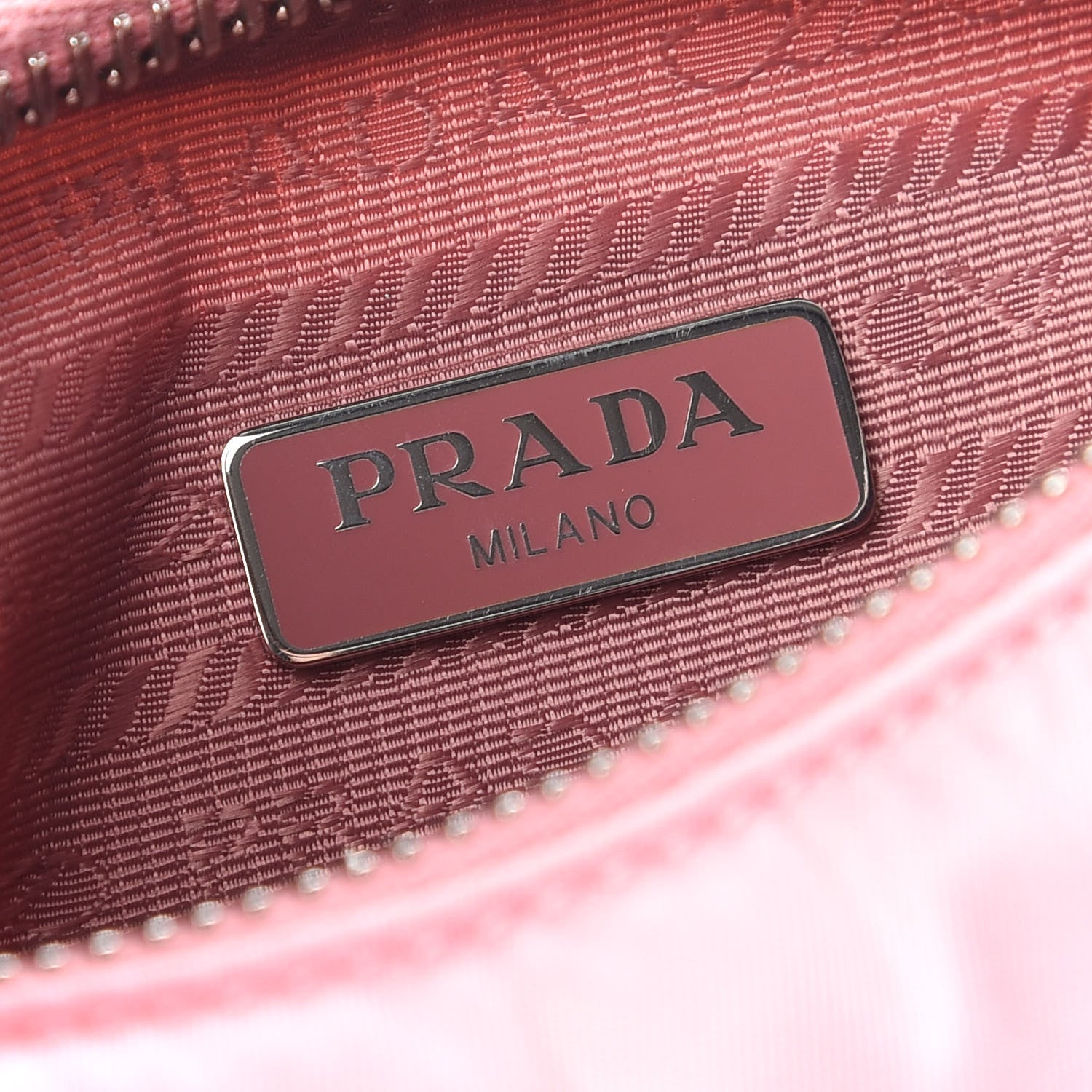Prada Re-Nylon Saffiano Mini Re-Edition 2005 Bag Rosa 6 of 10