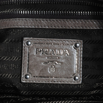 Prada Vitello Shine Tote Argilla 7 of 9
