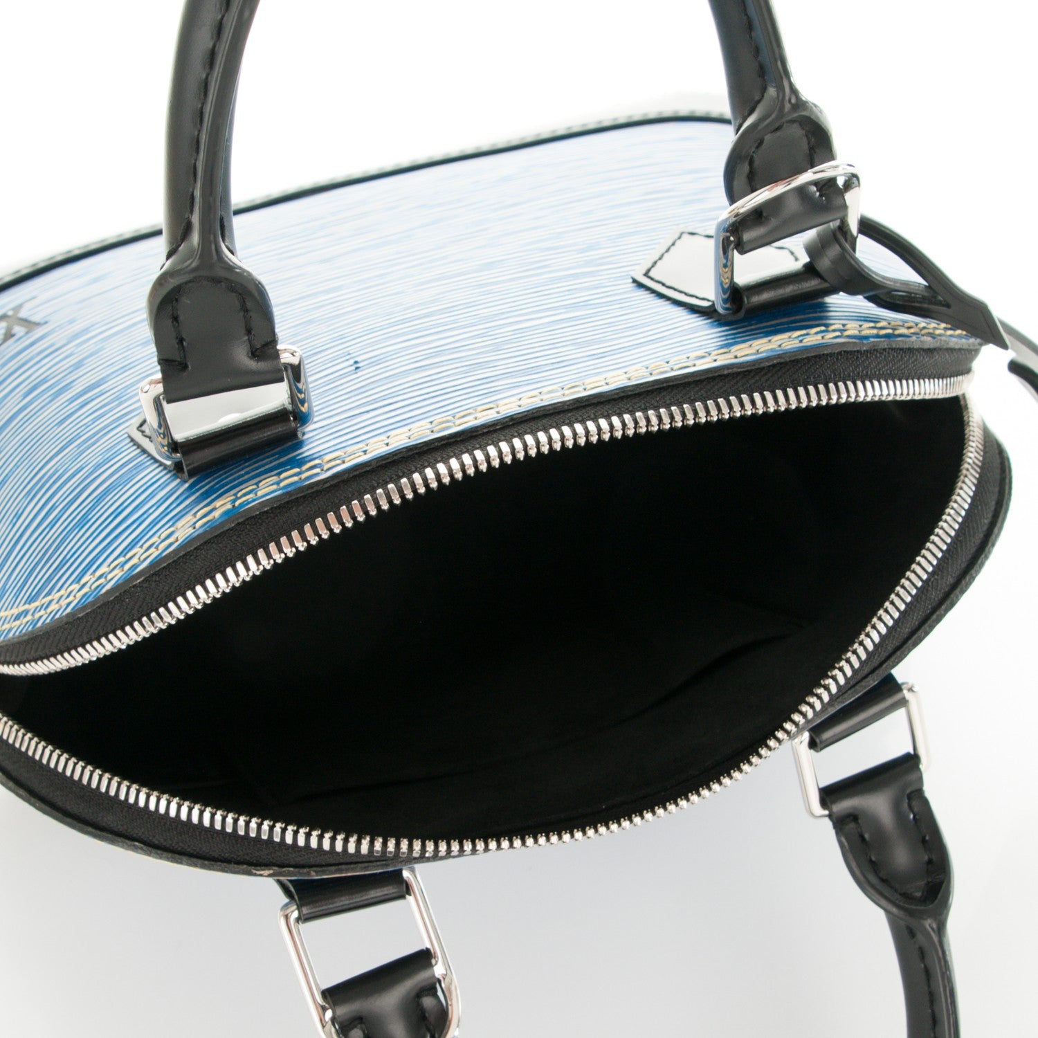 Louis Vuitton Epi Alma BB Denim Light 6 of 9