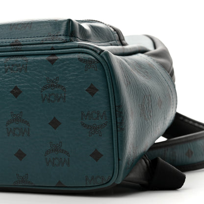 MCM Visetos Small Stark Backpack Vega Green 11 of 11