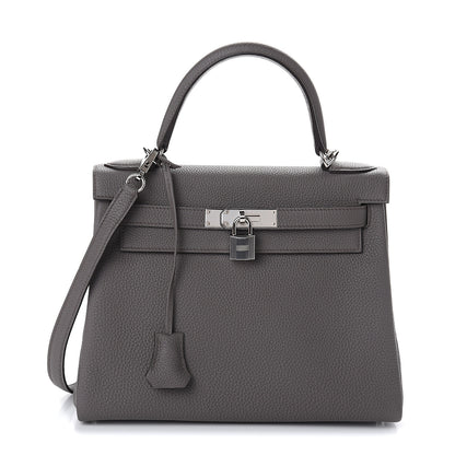 Hermes Togo Kelly Retourne 28 Etain 1 of 8