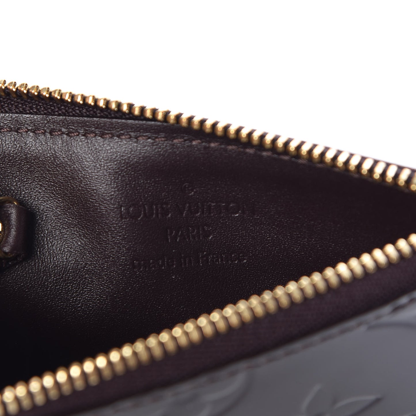Vernis Key Pouch Amarante
