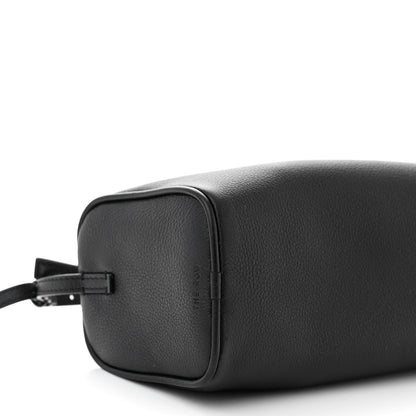 The Row Grained Calfskin 90's Bag Black 8 of 9