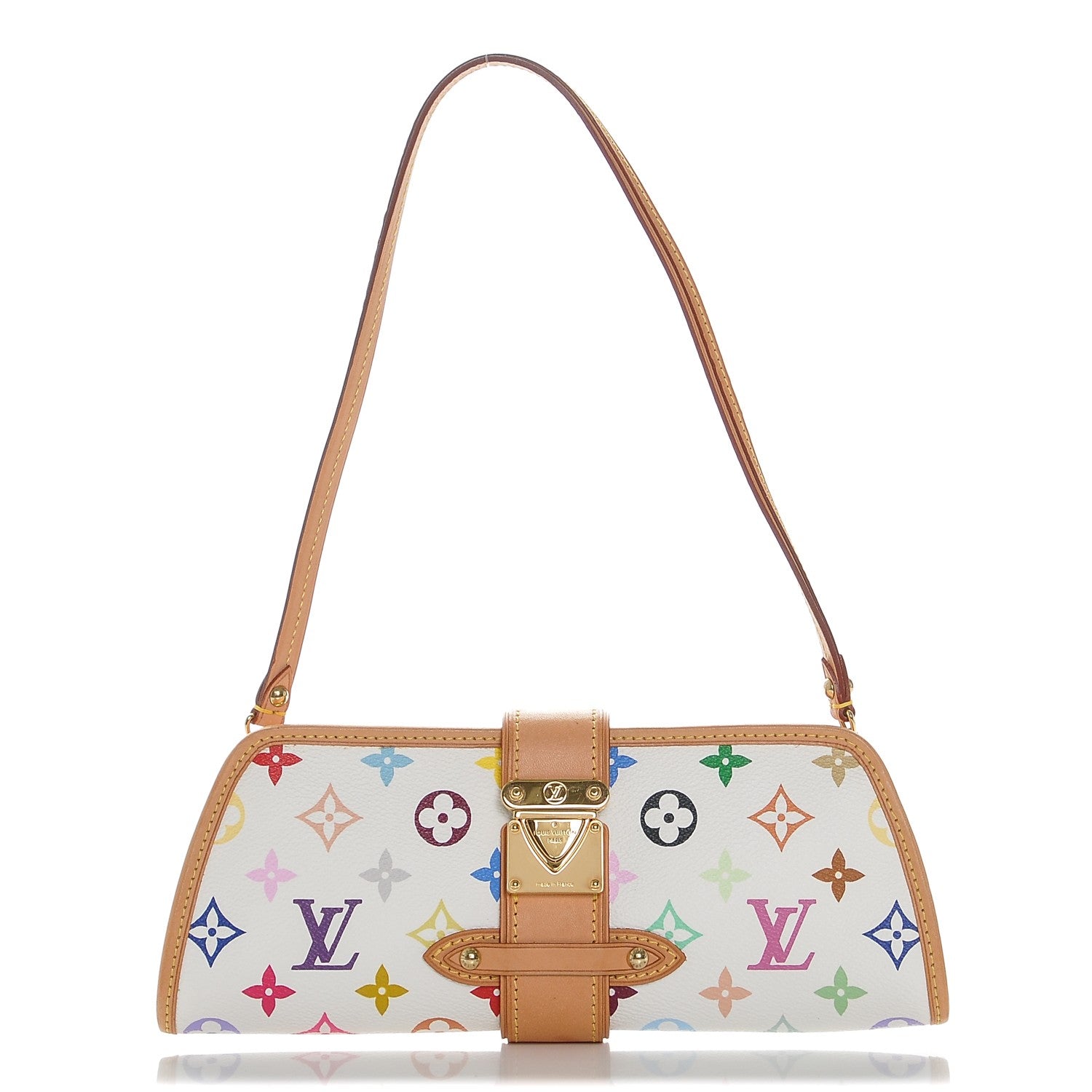 Louis Vuitton Monogram Multicolor Shirley White 1 of 6