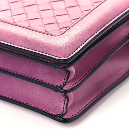 Bottega Veneta Nappa Intrecciato Olimpia Knot Clutch Corot 12 of 12