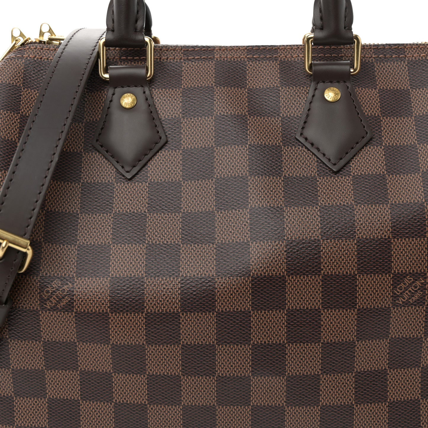 Damier Ebene Speedy Bandouliere 25