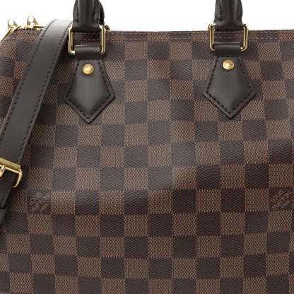 Louis Vuitton Damier Ebene Speedy Bandouliere 25 7 of 10