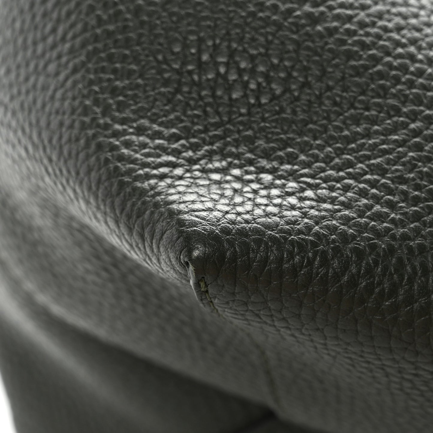 Pebbled Calfskin Everyday Cabas Seaweed