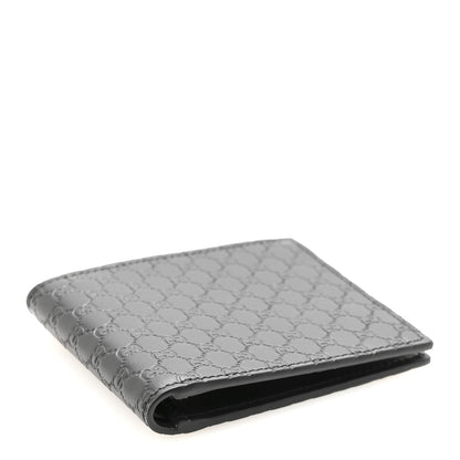 Gucci Micoguccissima Bi-Fold Wallet Black 4 of 7