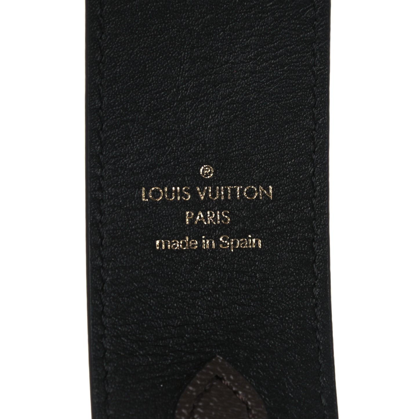 Monogram Bandouliere Shoulder Strap Black