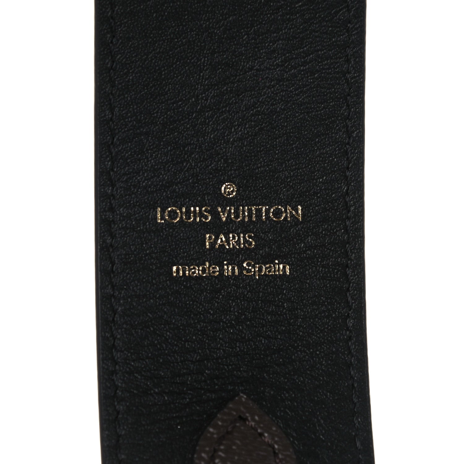Louis Vuitton Monogram Bandouliere Shoulder Strap Black 4 of 6
