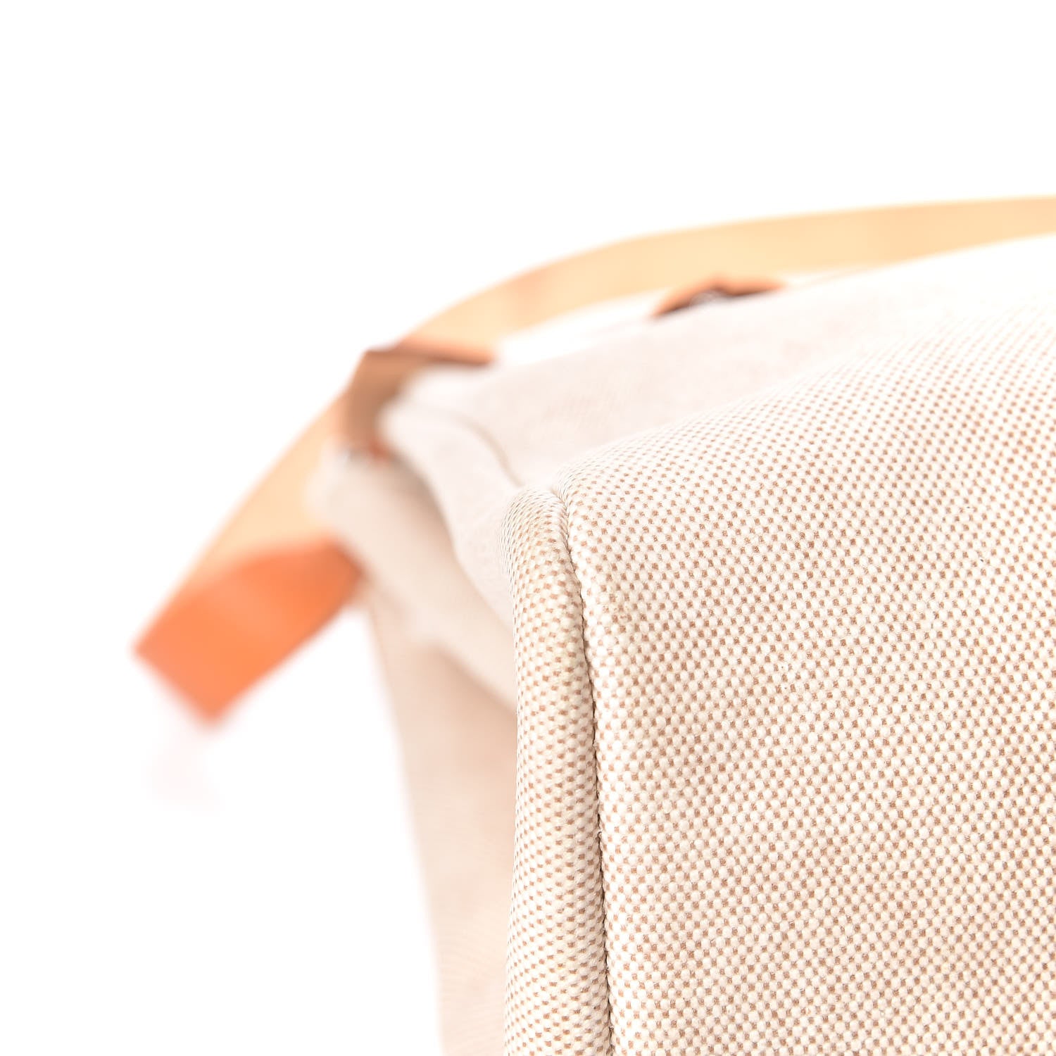 Hermes Toile Vache Calfskin Herbag 40 GM Natural 17 of 21