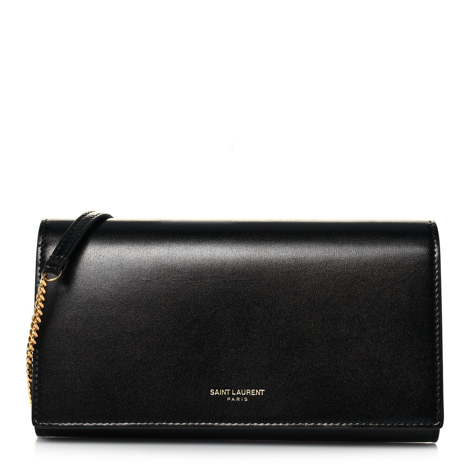 Saint Laurent Smooth Calfskin Mini Paris Bag Black 1 of 12