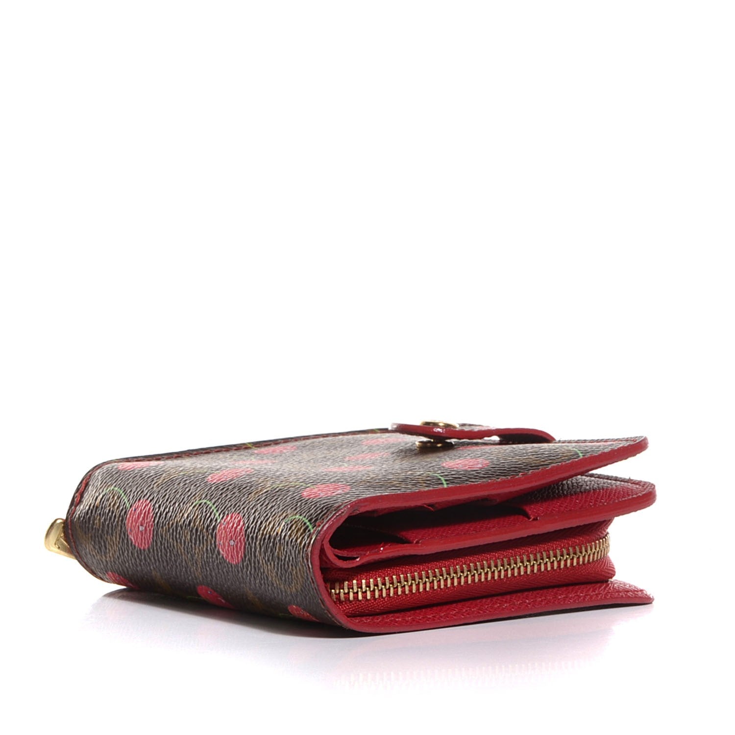 Louis Vuitton Monogram Cerises Compact Zippe Wallet 4 of 8