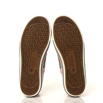 Gucci Canvas Web GG Apple Womens 1977 Tennis Sneakers 36 Ivory Red Mystic White New Shamarock 5 of 7