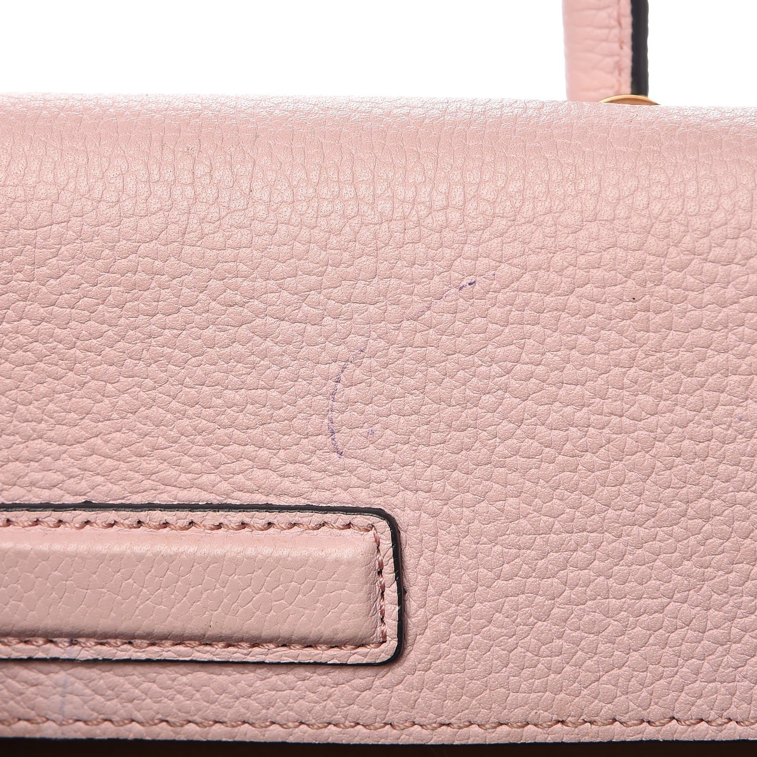 MCM Grained Calfskin Medium Milla Tote Pale Mauve 17 of 18