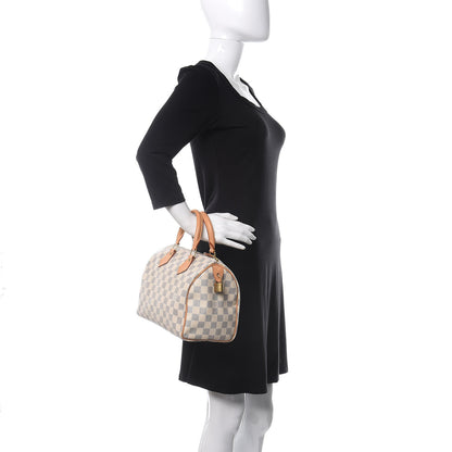 Louis Vuitton Damier Azur Speedy 25 2 of 10