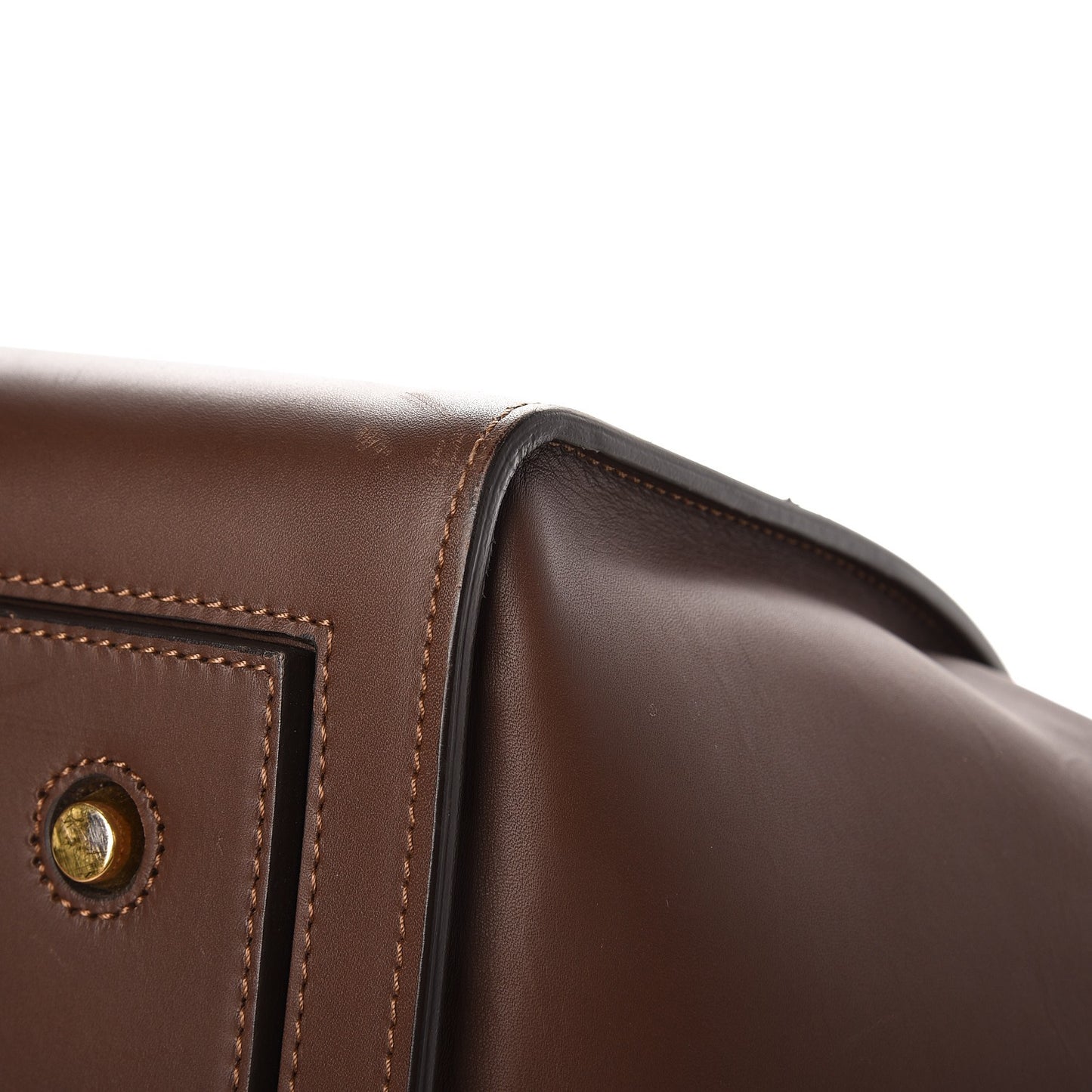 Natural Calfskin Medium Tie Knot Tote Acajou