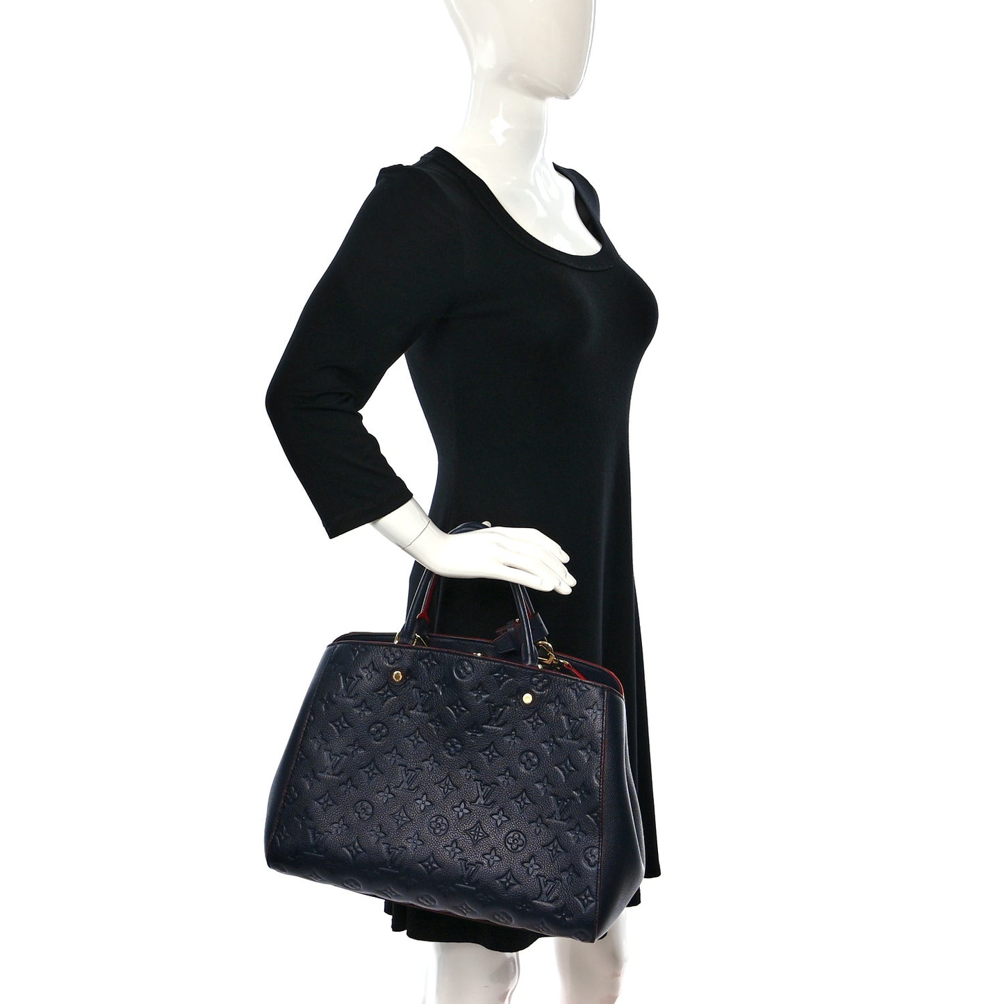 Empreinte Montaigne GM Marine Rouge