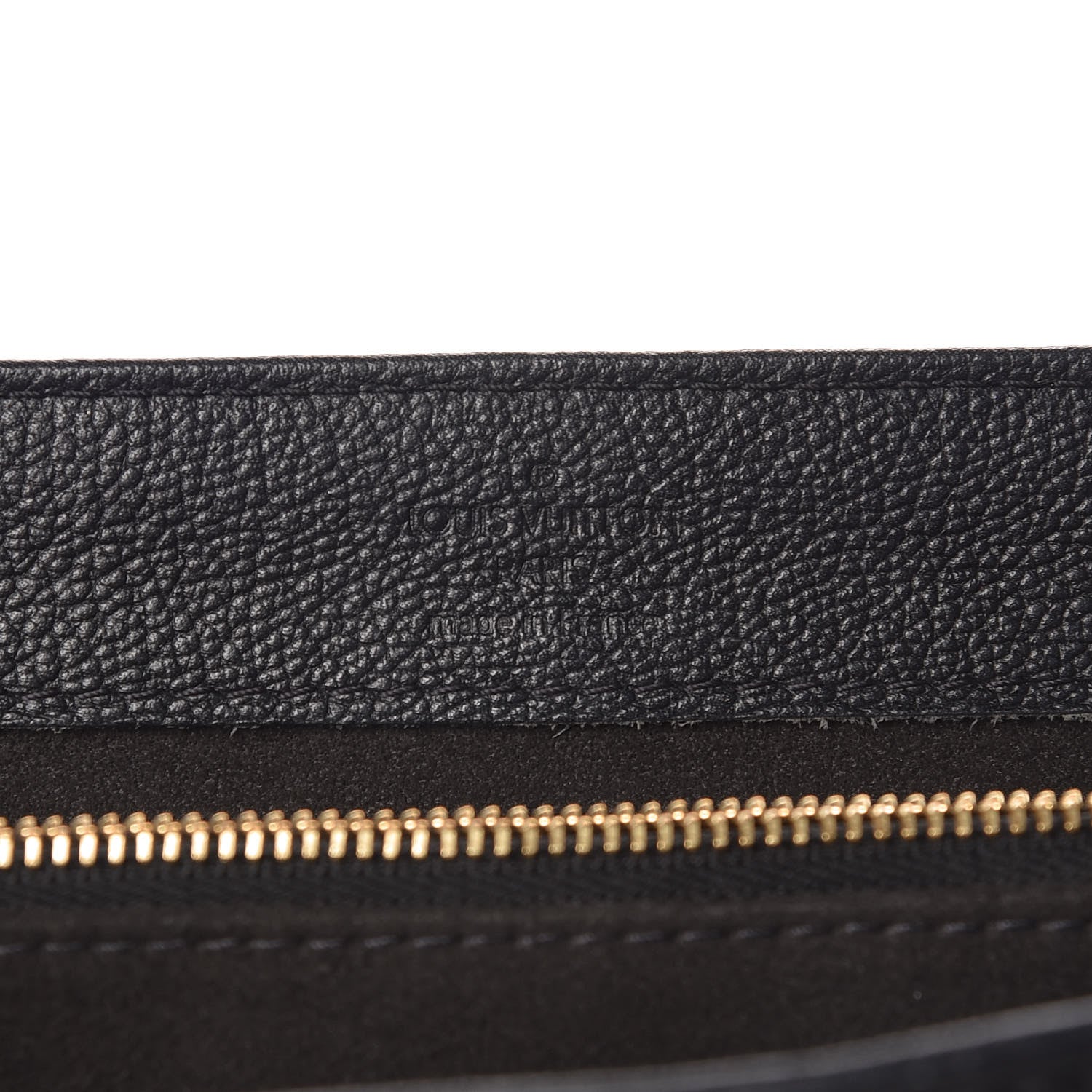 Louis Vuitton Calfskin Monogram Very One Handle Black 7 of 22