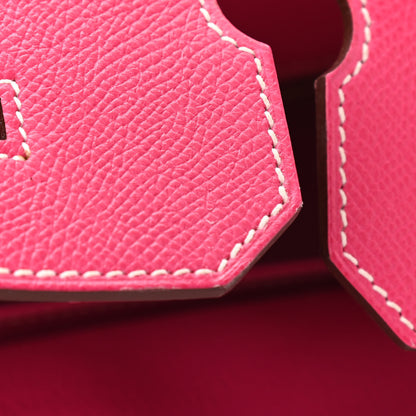 Hermes Epsom Birkin 35 Rose Tyrien 11 of 14