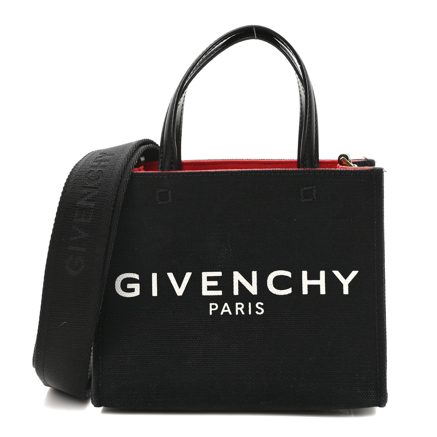 Givenchy Canvas Mini G-Tote Black 1648837 – FASHIONPHILE
