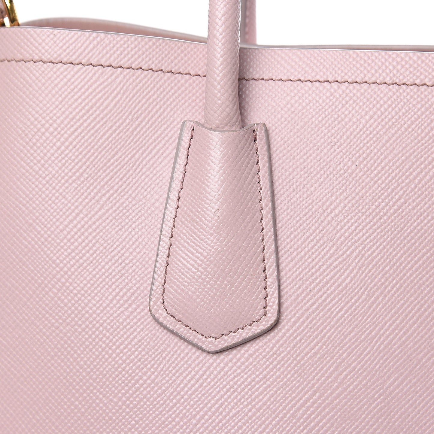 Saffiano Cuir Medium Double Bag Mughetto