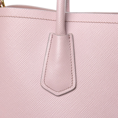 Prada Saffiano Cuir Medium Double Bag Mughetto 16 of 22