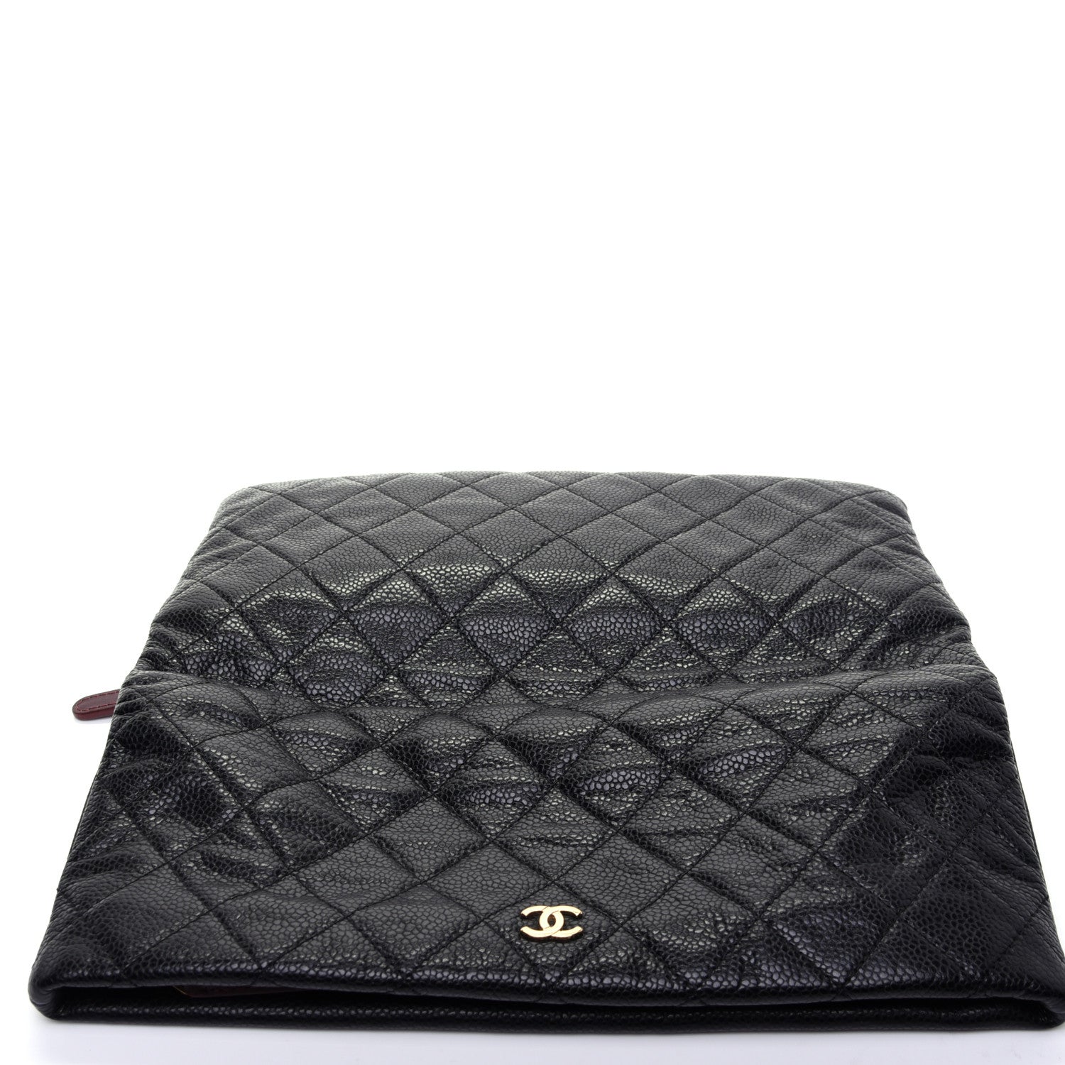 Chanel Caviar Quilted CC Beauty Clutch Black 11 of 11