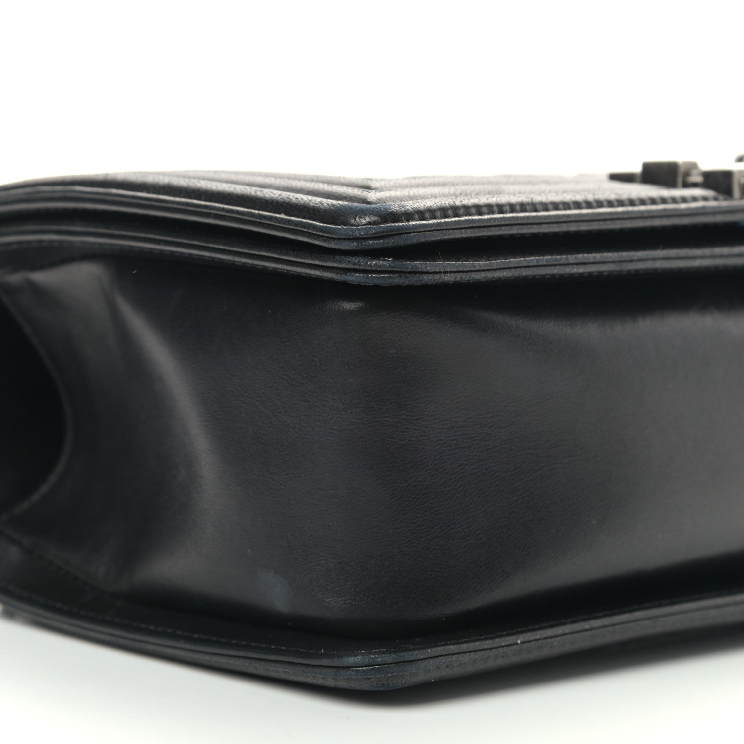 Chanel Lambskin Quilted Medium Boy Flap Black 15 of 20