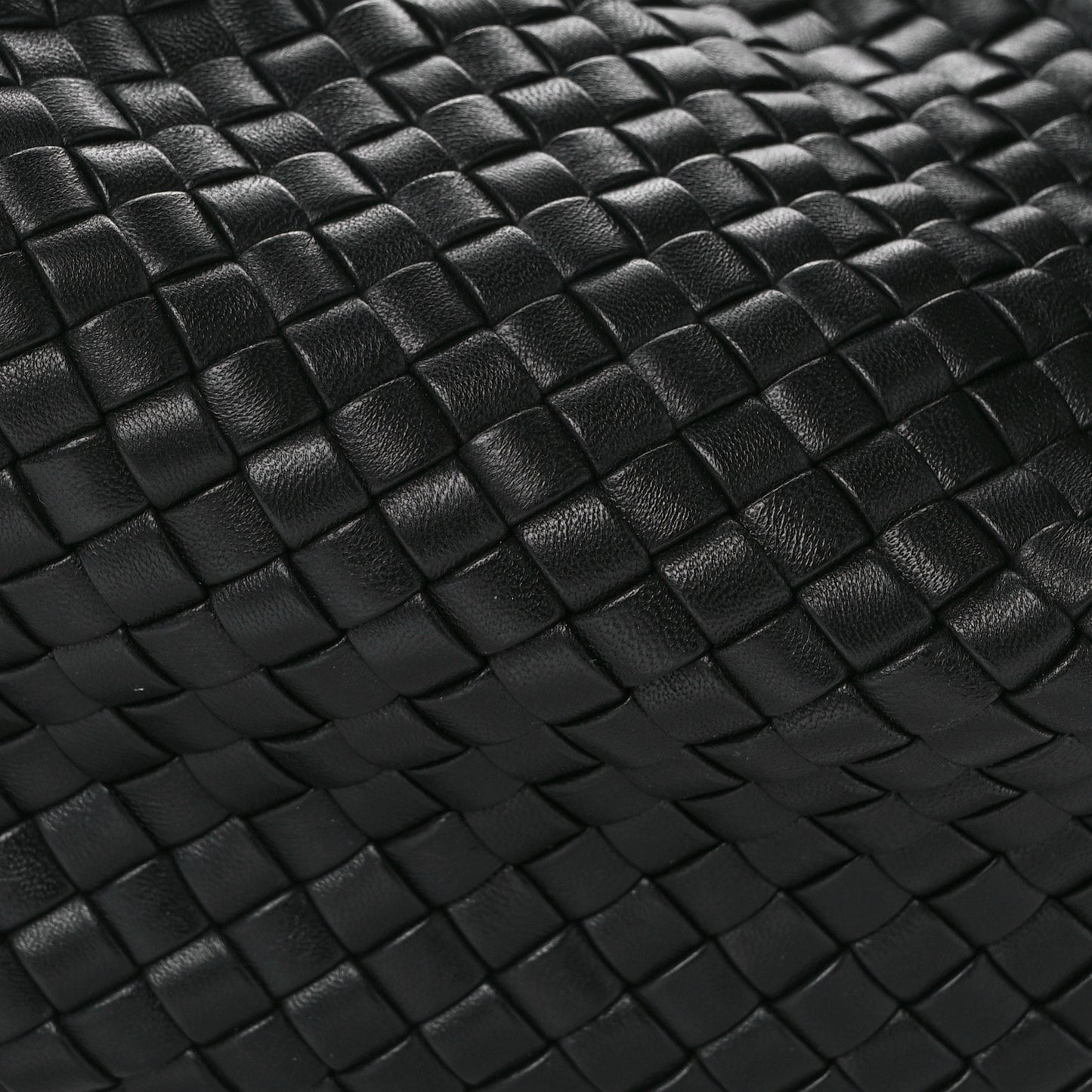 Lambskin Intrecciato Padded Jodie Black