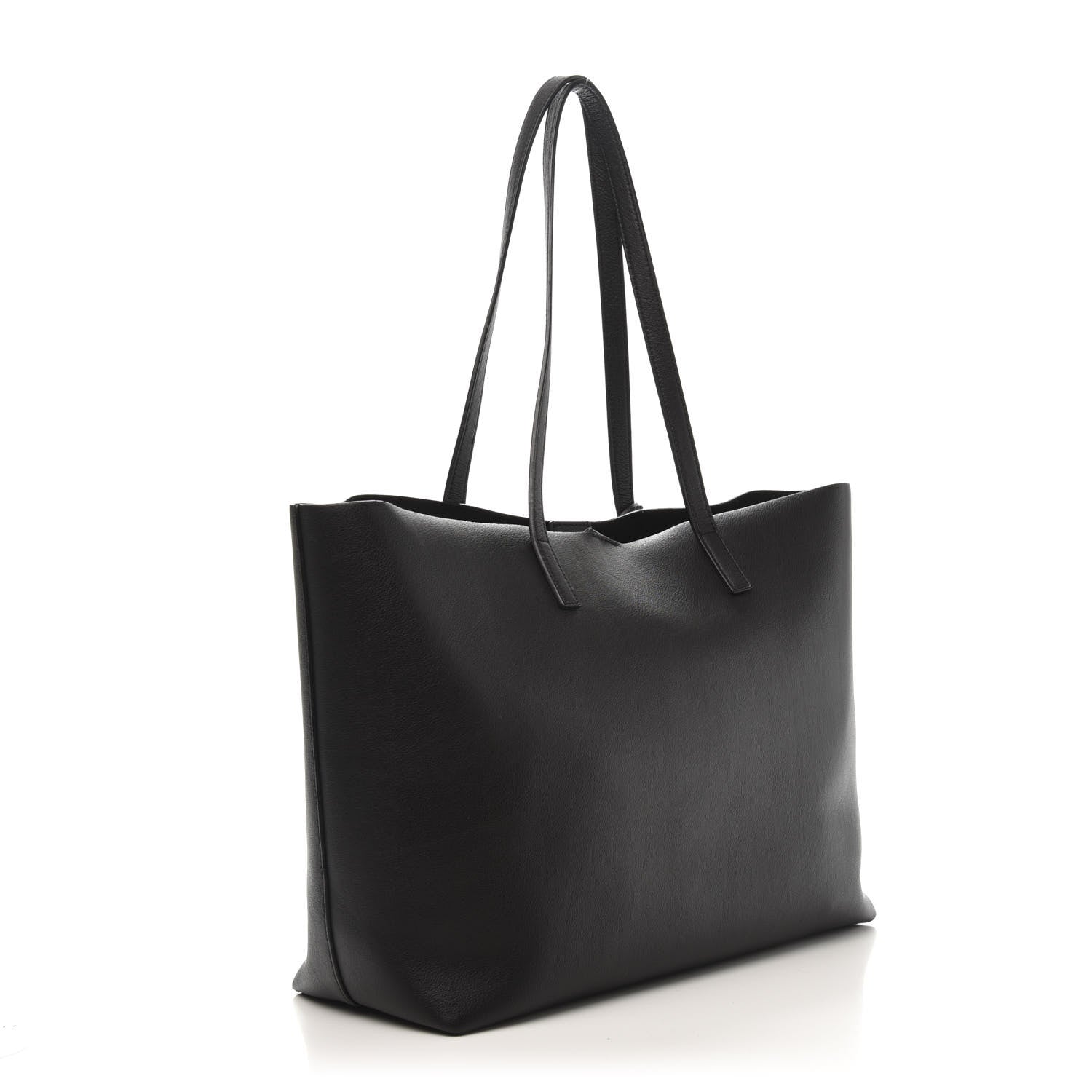 Saint Laurent Calfskin Large Shopping Tote Black 4 of 13