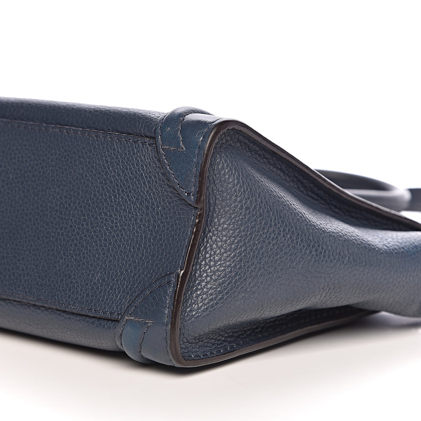 Drummed Calfskin Nano Luggage Orage