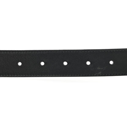 Gucci Calfskin Double G 30mm Belt 85 34 Black 4 of 8