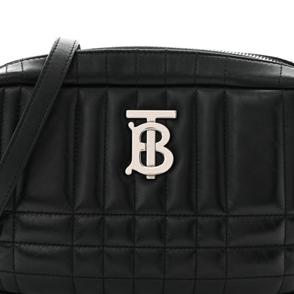 Burberry Calfskin Quilted Small Lola Camera Bag Black 8 of 11
