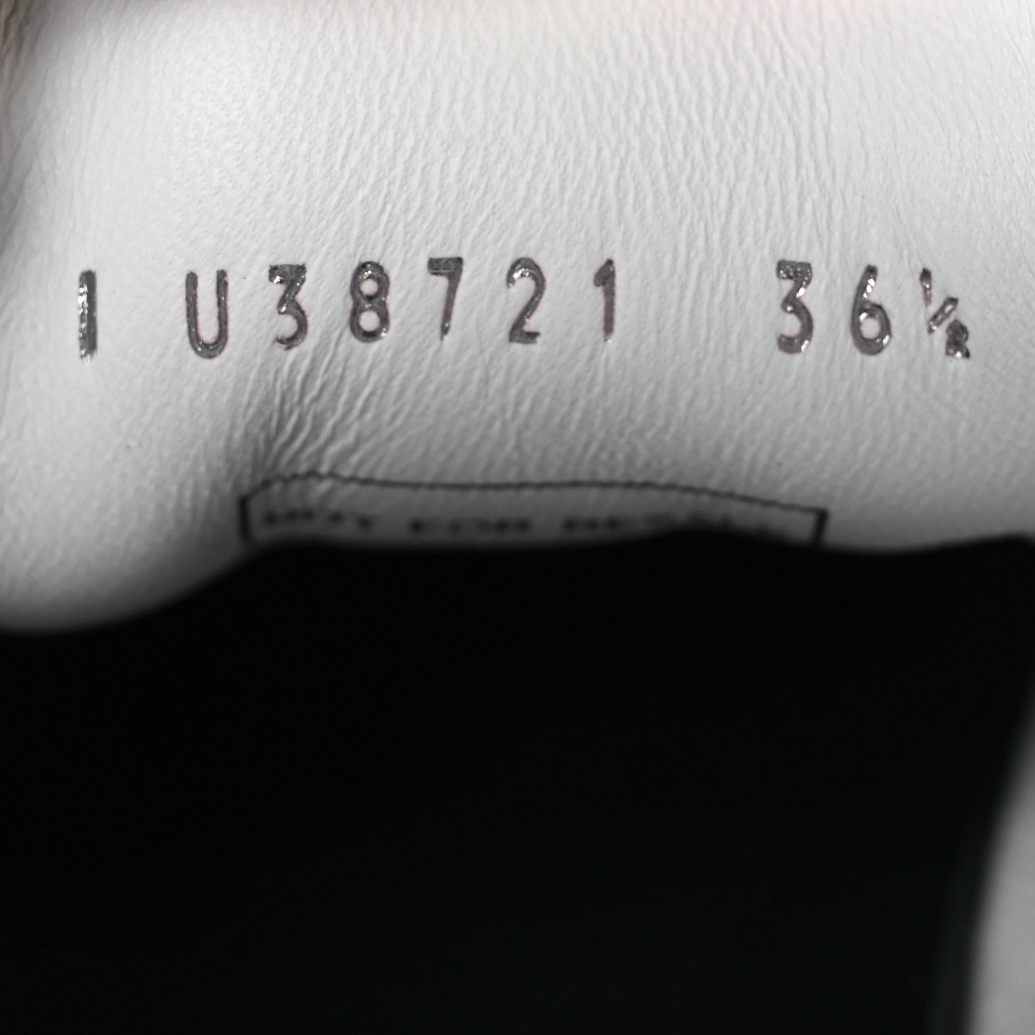 Chanel Calfskin CC Womens Sneakers 36.5 Black 9 of 10