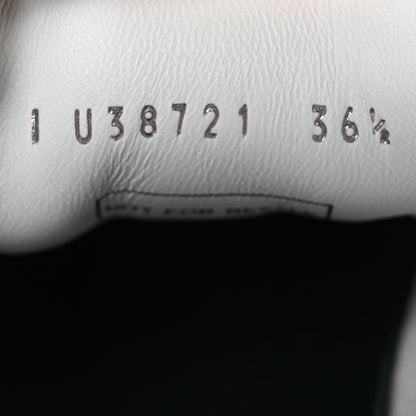 Chanel Calfskin CC Womens Sneakers 36.5 Black 9 of 10