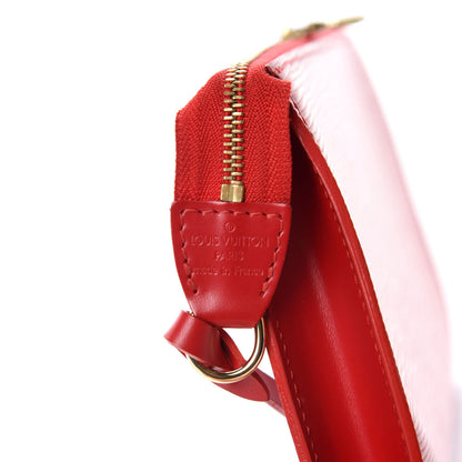 Louis Vuitton Epi Pochette Accessories 24 Castillan Red 11 of 11