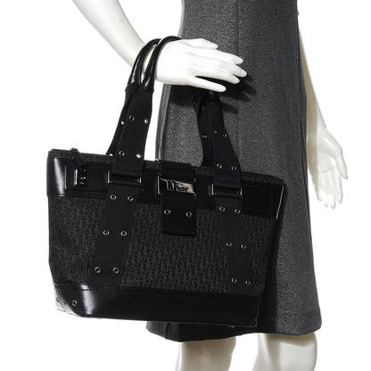 Christian Dior Canvas Diorissimo Tote Black 2 of 8