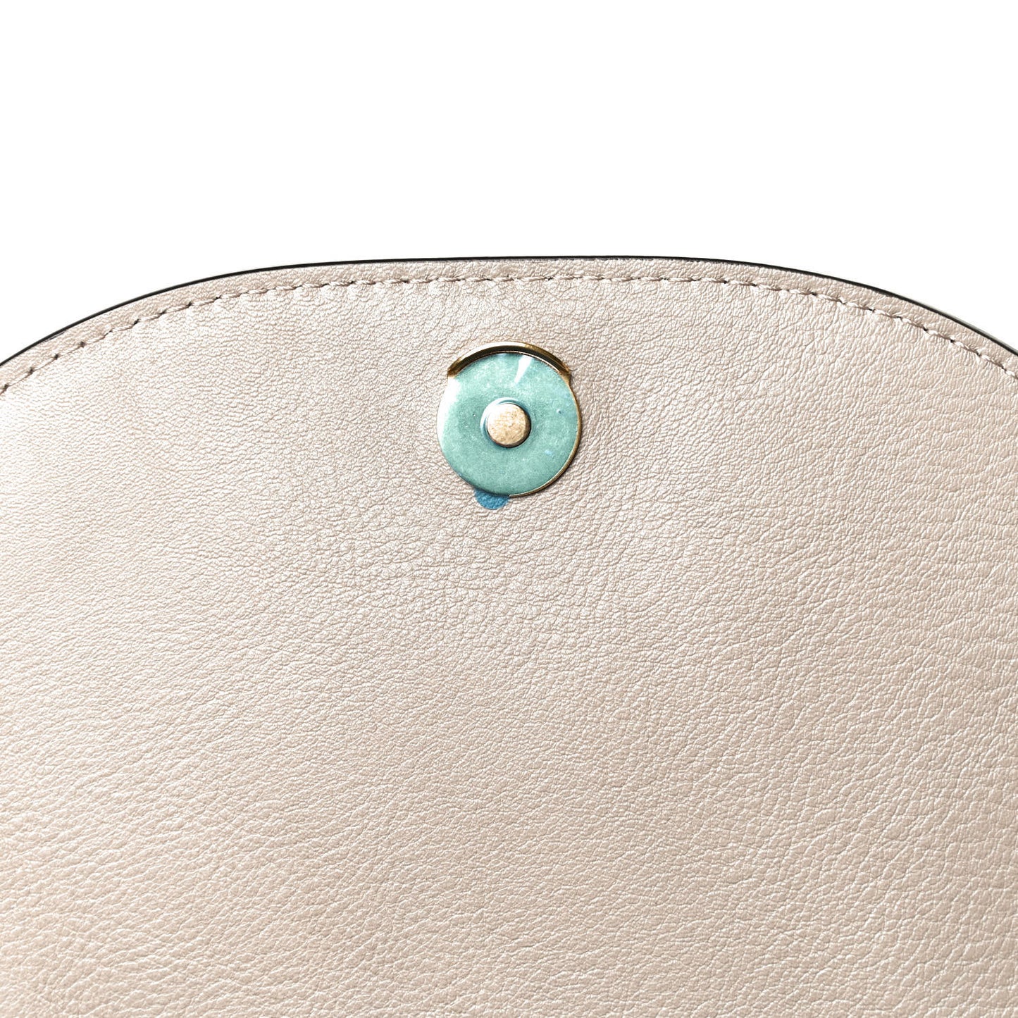 Calfskin Suede Small Nile Bracelet Bag Motty Grey