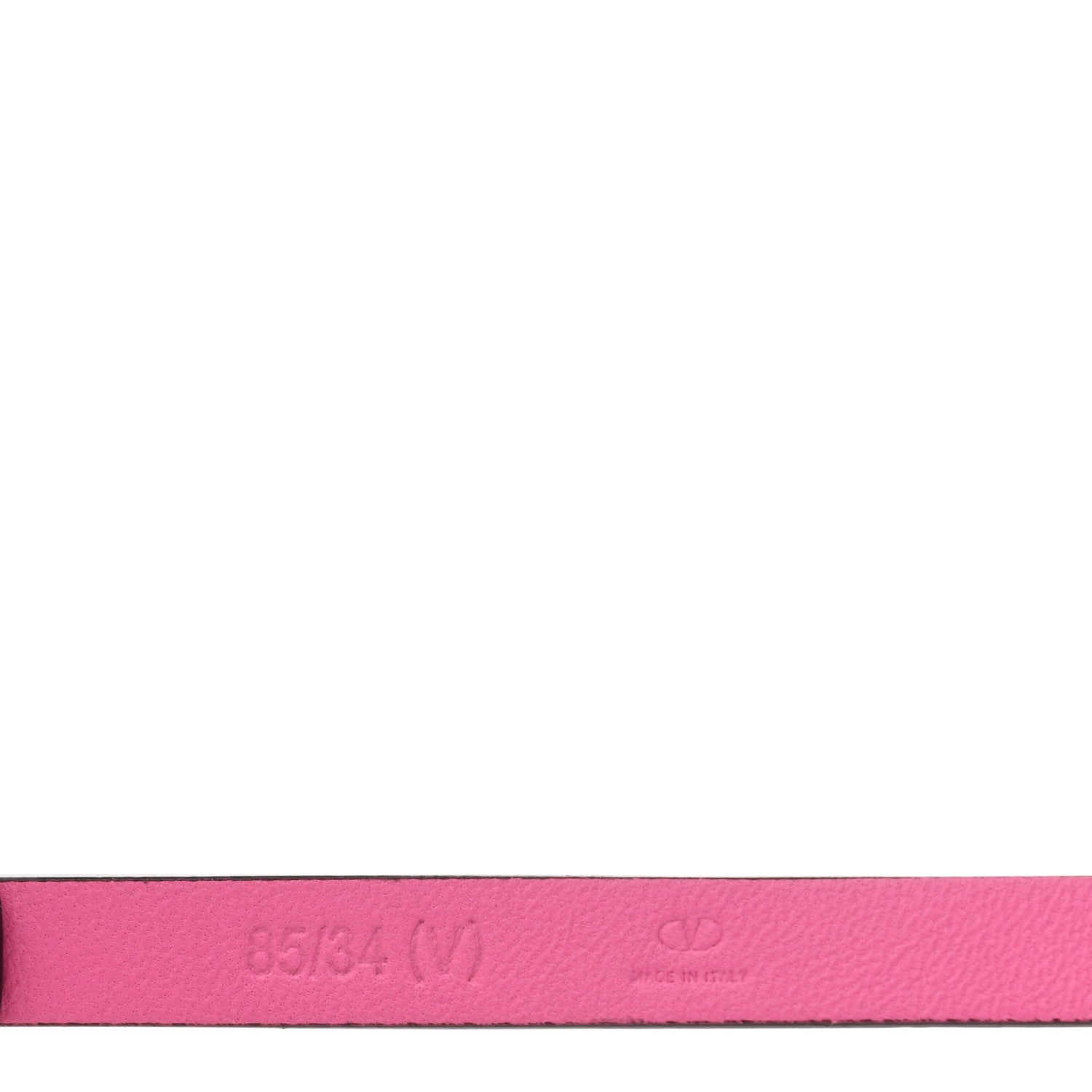 Valentino Garavani Calfskin VLogo Wrap 10mm Belt 85 34 Feminine Pink 3 of 5