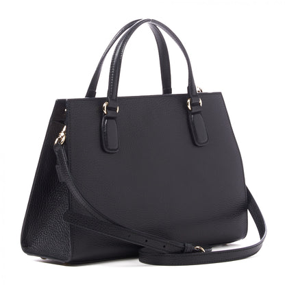 Gucci Pebbled Calfskin Medium Soho Top Handle Satchel Black 2 of 10