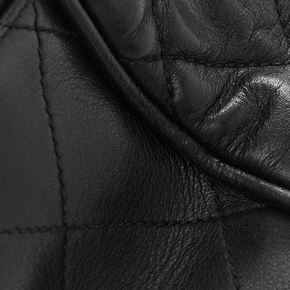 Chanel Lambskin Quilted CC Shopping Tote Black 14 of 15
