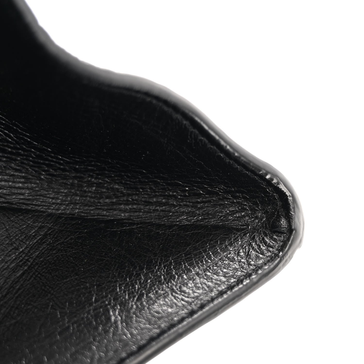 Saint Laurent Calfskin Monogram Deli Paper Bag Vintage Black 8 of 8