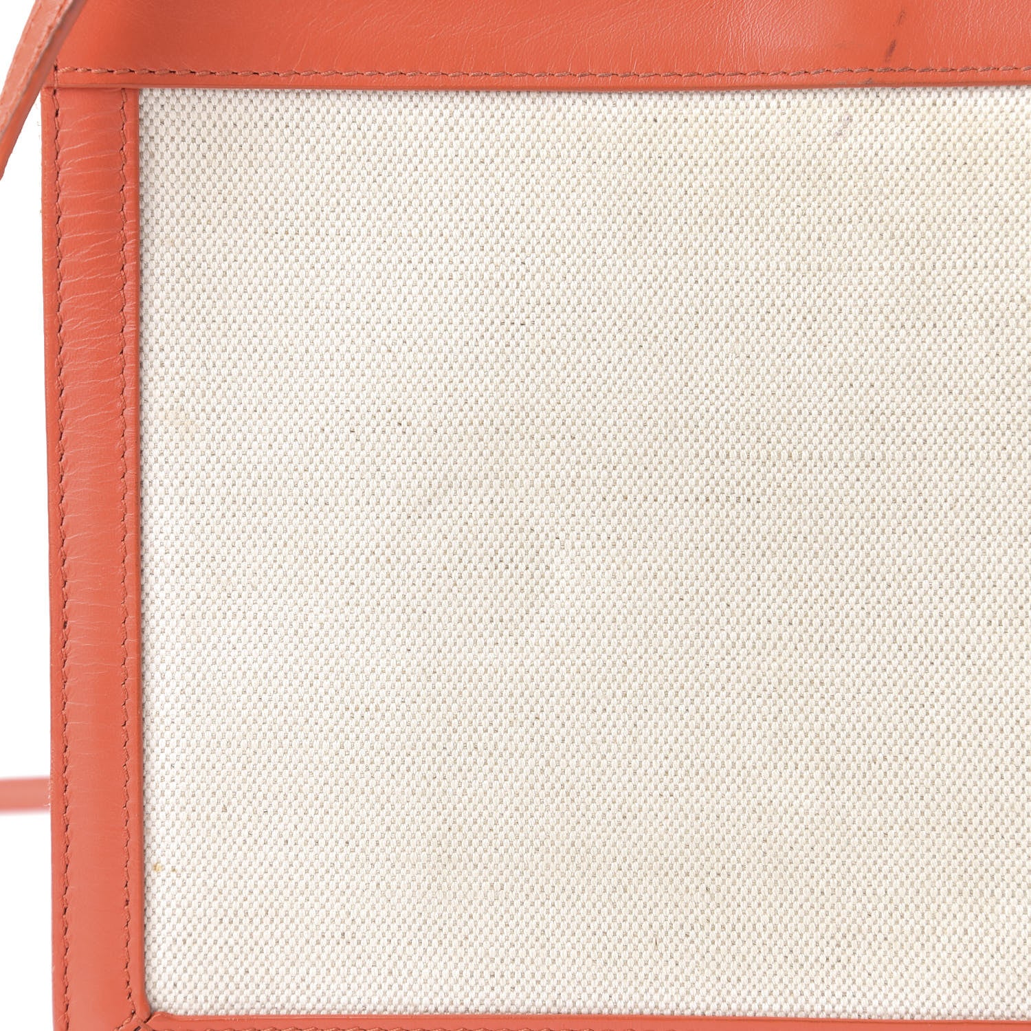 Balenciaga Cotton Canvas Pochette Crossbody Bag Orange 12 of 15