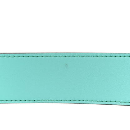 Fendi Rolling Stone Vitello Seta Bead Embroidered Re-Edition Baguette Spring Turquoise 14 of 14